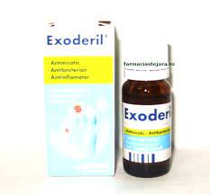 Ciuperca piciorului sau, denumita medical tinea pedis, este o infectie localizata la nivelul pielii piciorului si este produsa de o serie de fungi microscopici (dermatofiti) sau ciuperci parazite, in aproape 90% din cazuri: Exoderil Solutie Cutanata 10 Ml