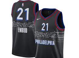 Nba jersey philadelphia 76ers joel embiid sixers jersey revolution30 black. Philadelphia 76ers City Edition Jersey Where To Buy