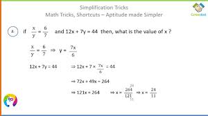 Simplification Tricks Algebra And Bodmas Problems Basics Examples Shortcuts Math Tricks Math Tricks Bodmas Math