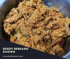 Resepi rendang daging mudah dan sedap mesti cuba rendangdaging rendangayam rendang beefrendang. Resepi Rendang Daging Kerisik Sedap Ini Adalah Bellarina Natasya