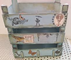 Conjunto matero, bandeja,mate y cajas.pintado a mano. Tutorial Estanteria Cajas De Fresas Reciclando Caja De Fresas Decorada Cajas Cajas Pintadas