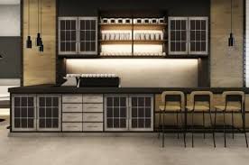 Give Your Kitchen A Makeover With An Industrial Look Custom Metal Cabinet Doors Drawers And Hardware Hand Cabinet Doors Custom Cabinet Doors Cabinet Design