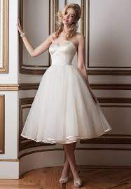 Wedding Dresses Tea Length Wedding Dress Vintage Ball Gowns Wedding Knee Length Wedding Dress