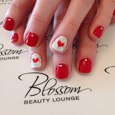 1.1 easy nail color idea for valentine's day nails. Picture Of Awesome Valentines Day Nails Ideas 19