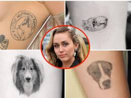 This is a great tattoo idea for guys looking to get an artsy elephant piece. Celebrities With Tattoos Of Their Pets
