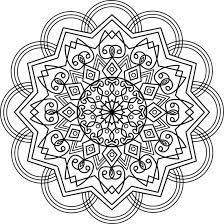 Flower power coloring page author: Monday Mandala On Twitter True Kasali A Free Mandala Coloring Page For You To Print Https T Co 4qijijvaka