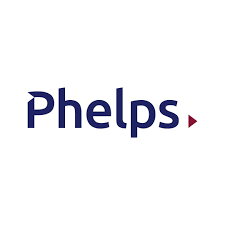 Logo designed at Corporate Graphics for Phelps Group, Canada's human  capital partner for not-for-profit and for profit organizations across all  sectors and disciplines. This was an interesting project and worked up  through