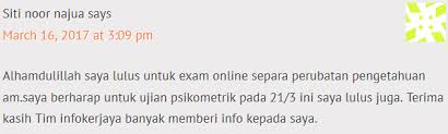 Separa perubatan merupakan jawatan terbuka bagi calon lepasan spm dan diploma di malaysia. Rujukan Exam Online Separa Perubatan 2020 Panduan Spa