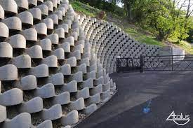 Acheter ou vendre gratuitement votre bloc beton | briques d'occasion ou neuve ? Bloc Beton Pour Mur De Soutenement Paysage Jusqu A 4 M De Hauteur Atalus 50 Atalus
