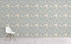 Join us in the forum. Nautical Waves Wallpaper For Walls Waves Of Chic