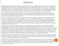 Membuat sinopsis merupakan suatu cara yang efektif untuk menyajikan karangan (novel). Abstrak Resensi Resume Sipsosis Karya Ilmiah Ppt Download