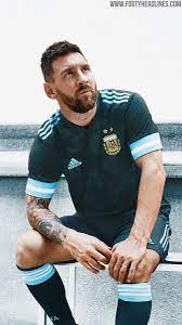 56, 52, 14 navy blue: Argentinien Copa America 2020 Auswartstrikot Veroffentlicht Nur Fussball