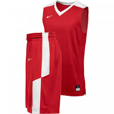 teamwear nike basketball team elite stock kit red white