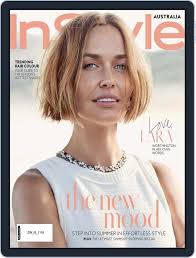 Instyle Australia Back Issue November 2018 Digital Instyle Australia Short Hair Styles Chin Length Hair