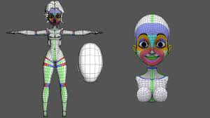 Cartoon Topology By Hectorsdors Character Art 3d Cgsociety Cartoon Body Topology Cartoon Character Design