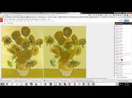 Van Gogh Sunflowers Recreated Using Google Drawings Van Gogh Sunflowers Drawings Van Gogh
