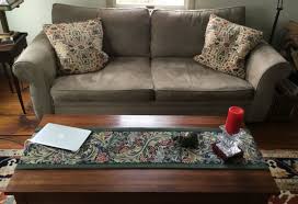 It is an easy and inexpensive diy and also a home. William Morris Table Runner French Woven