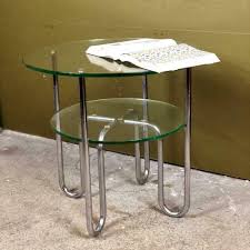 Shop wayfair for all the best glass round coffee table sets. Chrome Glass Coffee Table By Gispen 108756