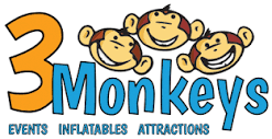 About Us | 3 Monkeys Inflatables