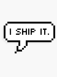 I Ship It Sticker By Andrw Text Bubble Overlays Aesthetic Stickers