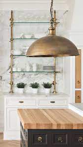 See more ideas about brass shelving, bistro shelving, shelving. 7 Beautiful Trends In Open Shelving Becki Owens Kitchen Marble Home Decor Gold Kitchen Hardware