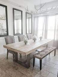 Made To Order Modern Rustic Farmhouse Dining Table In Natural Modern Farmhouse Dining Room Farmhouse Style Dining Room Modern Farmhouse Dining Room Decor
