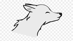 Please contact us if you want to publish an anime wolf wallpaper on our site. Pretty Anime Wolf Drawing In Two Whole Colors Anime Wolf Free Transparent Png Clipart Images Download