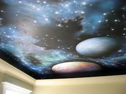 Check spelling or type a new query. Mural On The Ceiling Painted Planet Media Room Paint Colors Mural Ceiling Painting
