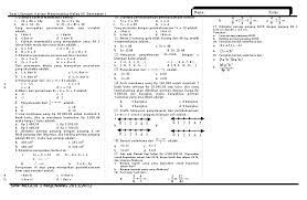 Soal persamaan linear satu variabel smp materi persamaan linear satu variabel smp kelas 7 persamaan dan pertidaksamaan linear satu. Plsv Dan Ptlsv Tes Pdf