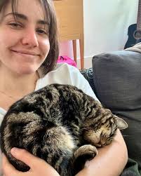 Delia (previously called River) has been with us for three months now! She  was found living alone