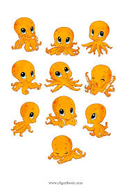 Le Sweet Baby Octopus 700 990 Octopus Drawing Cartoon Clip Art Cute Cartoon Wallpapers