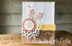 Brandy is responsible for the content of this blog. Coffee Crafts Class Dear Doily For You Linda Cullen Crafty Stampin