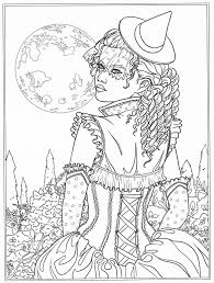 Worksheets, flashcards, stencils, letters for coloring & tracing. Coloring Page Goth Fantasy Printable Download By Enys Guerrero Angel Song Digital Art Collectibles Vadel Com