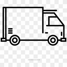 Some tips for printing these coloring pages: Delivery Truck Coloring Page Camion Dibujo Png Transparent Png 1000x1000 1361497 Pngfind