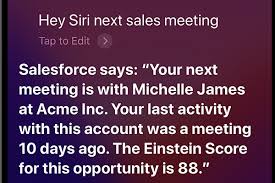 This section includes app integration related activities found in the uipath.salesforce.activities pack. Apple Integrates Salesforce Mobile App With Siri Shortcuts Voicebot Ai