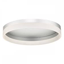 Lenses with a prismatic or cracked ice pattern. Dar Lighting 2020 21 Tyb5032 Tybalt Led Flush Ceiling Fitting In Silver Finish With Acrylic Light Diffuser Castlegate Lights