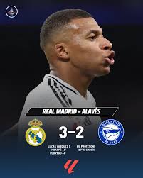 🔥 El REAL MADRID GANA y TERMINA PIDIENDO la HORA en el BERNABÉU!  #LALIGAEASPORTS ➡️ Real Madrid 3-2 Alavés