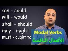 Modal verbs express possibility or necessity. Ø´Ø±Ø­ Ø§Ù„Ø£ÙØ¹Ø§Ù„ Ø§Ù„Ù†Ø§Ù‚ØµØ© Modal Verbs Youtube