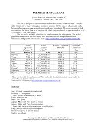 solar system scale lab