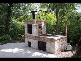 Build Your Own Backyard Cinder Block Grill Easy Youtube Brick Bbq Brick Grill Diy Outdoor Kitchen