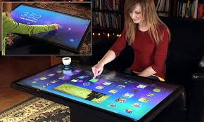 It explain everything you need to know to understand how to build your touch screen!!update 04/04/2016 : The Giant 46 Inch Android Touchscreen Coffee Table Tech Gadgets Cool Technology Gadgets