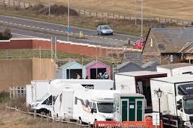 Speaking to relatives and loved ones. Brighton And Hove News First Pictures Of Grace Filming On Location