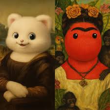 📣😎 In a shocking turn of events, art historians have uncovered lost  masterpieces featuring the beloved Badanamu crew! 🎨🖼️ Could it be that  Jess, Bada, and friends secretly inspired the world's greatest