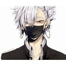 23 foto keren anime laki laki di 2020 gambar anime panjang foto anime cowok itemprop url selanjutnya a. Tutup Masker Mulut Kain Anime Hitam Polos Cosplay Shopee Indonesia