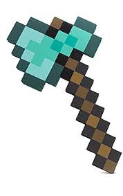 Thinkgeek Minecraft Diamond Axe Chop Your Way To Minecr Https Www Amazon Com Dp B0756gwxw9 Ref Cm Sw Minecraft Sword Minecraft Toys Minecraft Pixel Art