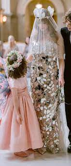 Wedding Gown Of Ivy Getty 2021 In 2021 Wedding Gowns Flower Girl Dresses Gowns