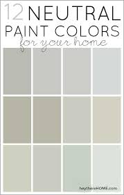 How To Choose Neutral Paint Colors 12 Perfect Neutrals