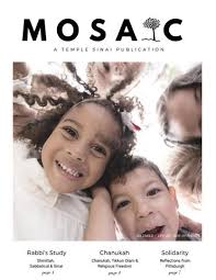 Temple Sinai December 18/ January 19 Mosaic by gmail91010