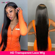 What is a full lace wig? 40 Inch Human Hair Wig Hd Lace Frontal Wig Bone Straight Lace Front Wig 13x4 Pre Plucked Lace Front Human Hair Wigs For Women Human Hair Lace Wigs Aliexpress