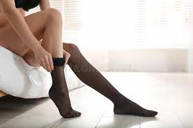General rule of thumb though to make it easier for one thing i find really helps to add life to my pantyhose is how i put them on. 135 Woman Putting Pantyhose Photos Free Royalty Free Stock Photos From Dreamstime